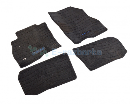 Коврики в салон 4шт Nissan Leaf 2018