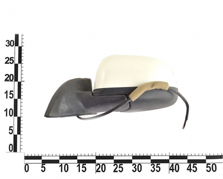 Зеркало левое (белое) NISSAN LEAF