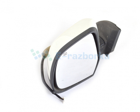 Зеркало левое (белое) NISSAN LEAF