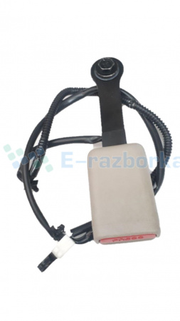 Пряжка ремня безопасности перед., правая (серая) NISSAN LEAF