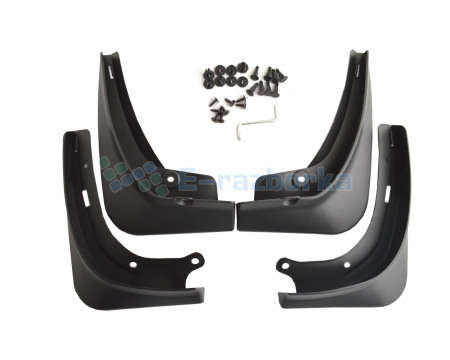 Брызговики передние и задние комплект TESLA MODEL 3