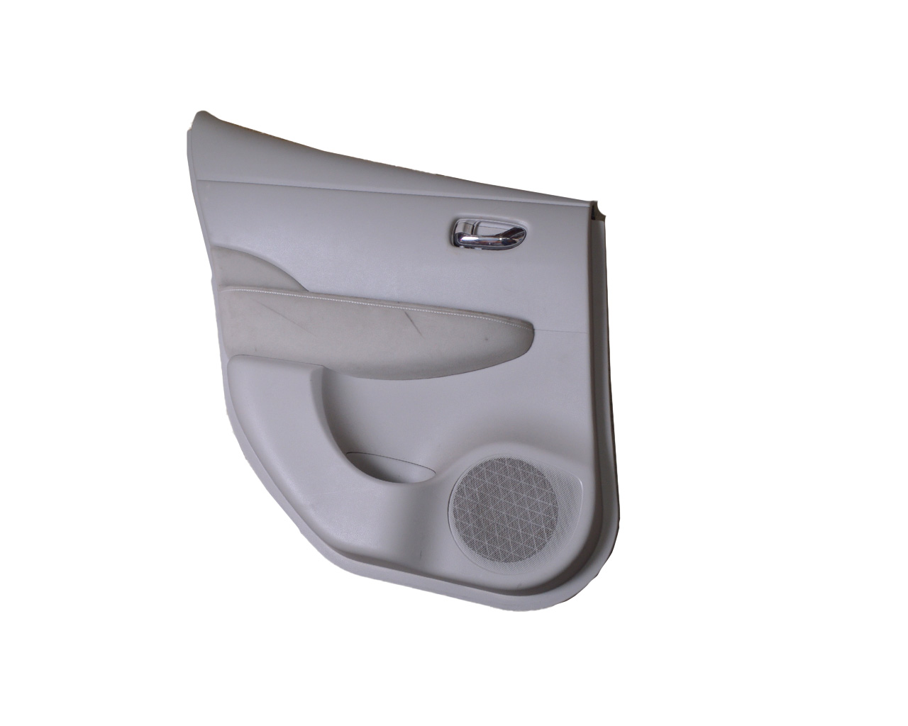 Обшивка двери (карточка) задняя левая (бежевая) NISSAN LEAF 2011-2013 82901-3NA0A / 82923-3NA0A