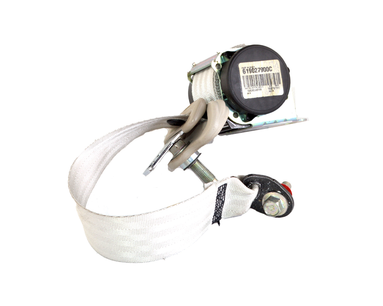 Ремень безопасности задний правый серый NISSAN LEAF 2011-2013 88844-3NA1A