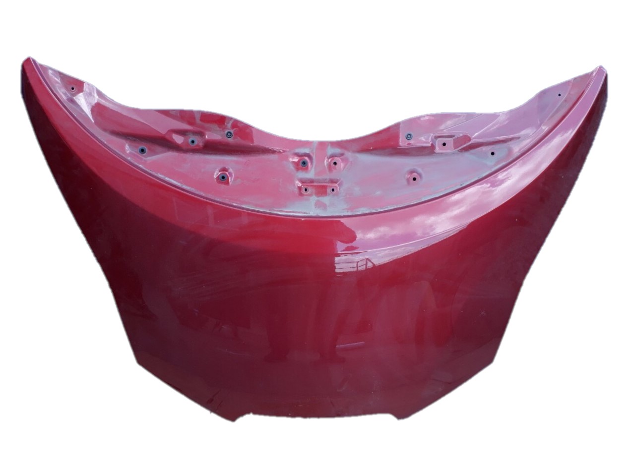 Капот (красный)  NISSAN LEAF