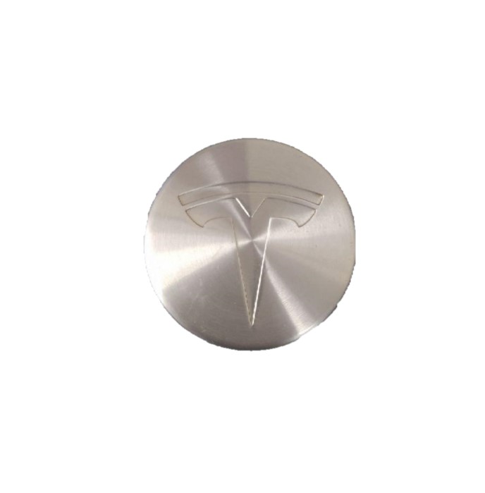 Колпачок маленький silver TESLA MODEL 3,S,SR