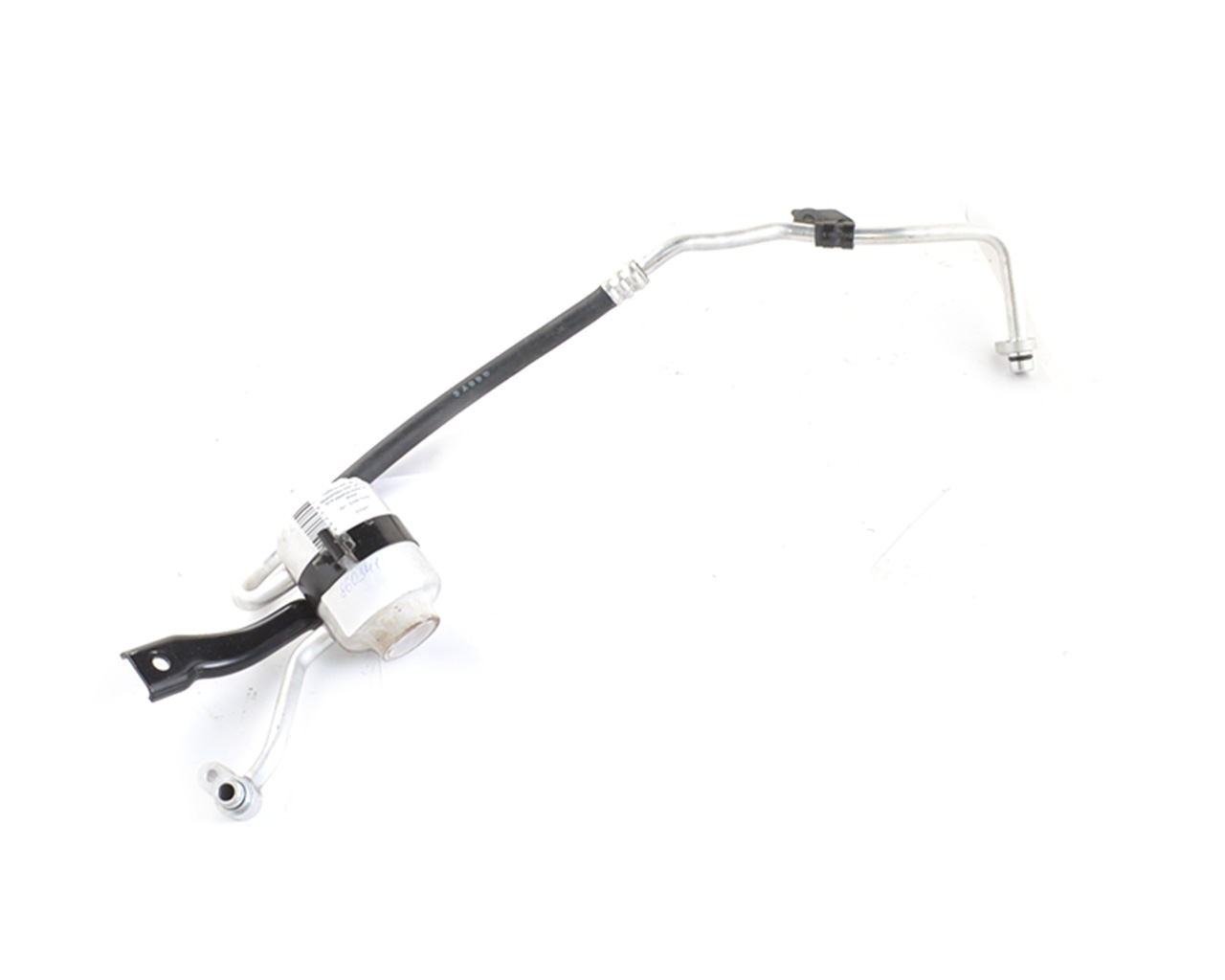 Трубка высокого давления кондиционера Nissan Leaf SL/SV 2018 (радиатор-компрессор с бачком)