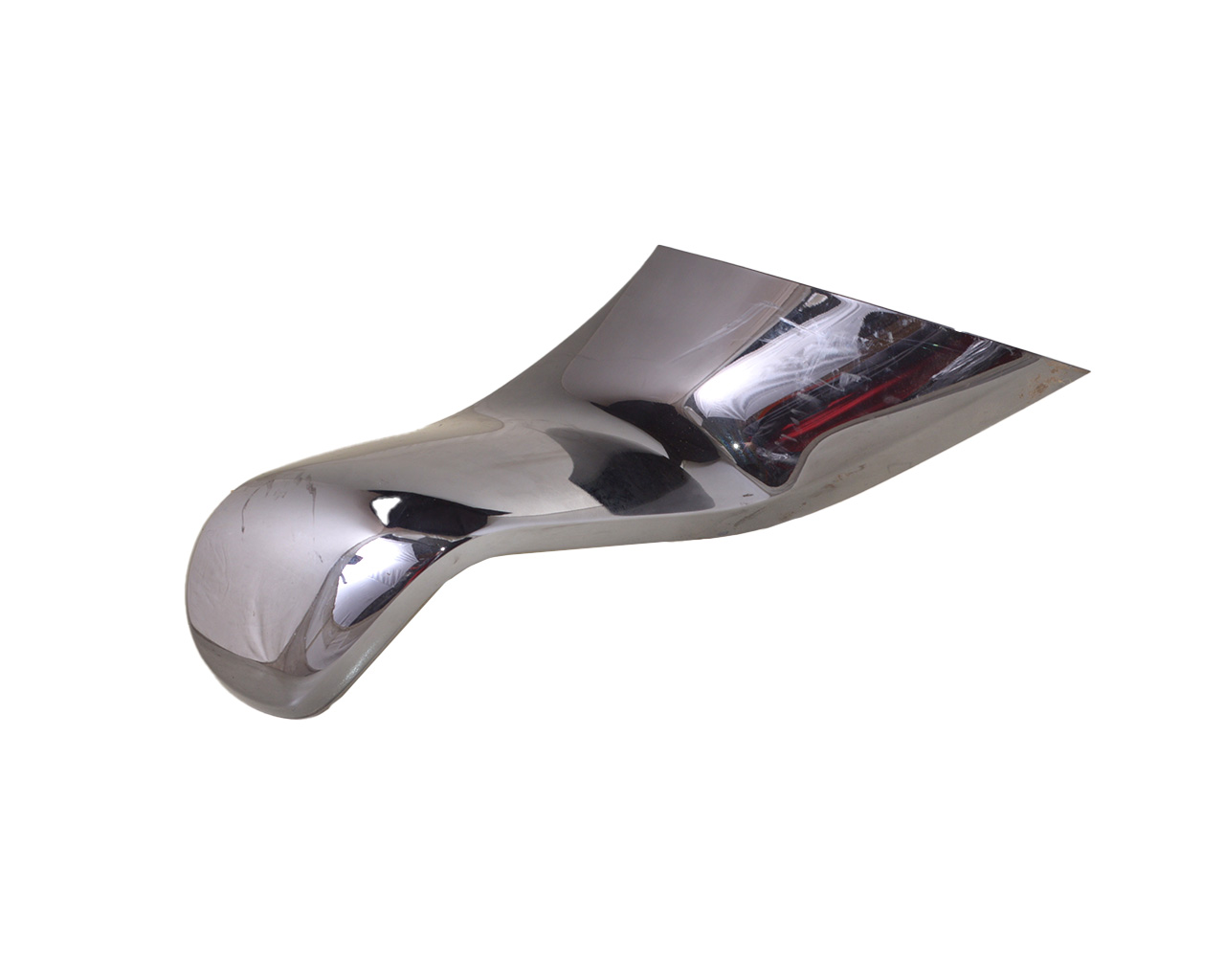 Накладка 2-го ряда сидений левая наружная  (хром) TESLA MODEL X 1062962-00-B