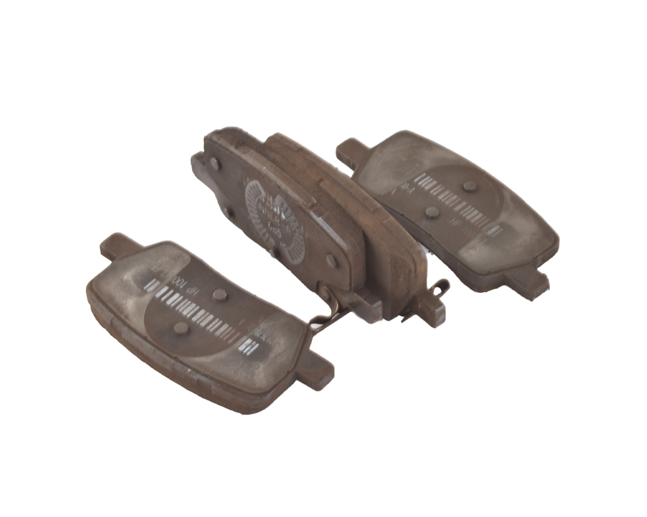 Колодки тормозные задние (компл) MANDO TESLA MODEL SR,X