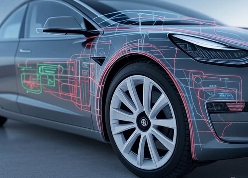 Кровеносная и нервная система одновременно: рассматриваем строение проводки Tesla Model 3