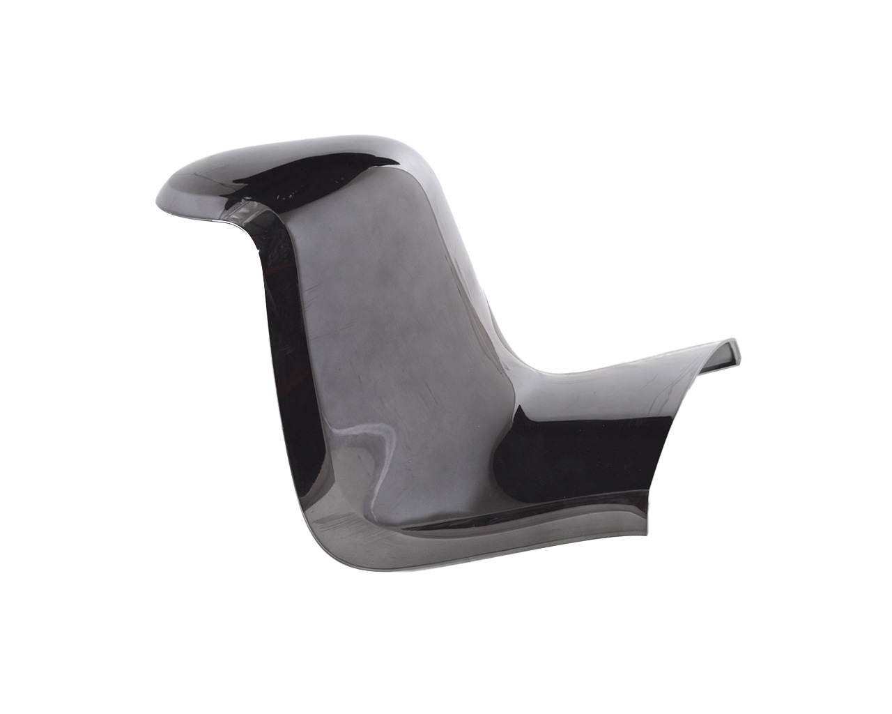 Накладка 2-го ряда сидений правая наружная  (хром) TESLA MODEL X 1062971-00-B