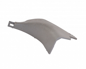 Накладка салона передяя, нижня, правая (под торпедой) (серая) NISSAN LEAF 2011-2013 66900-3NA0A