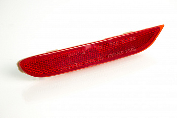 Отражатель бампера задний левый  NISSAN LEAF (10-17) 26565-JJ90A