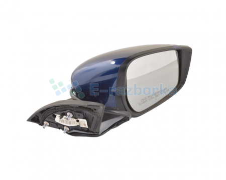 Зеркало правое (синее) Nissan Leaf 2018 S