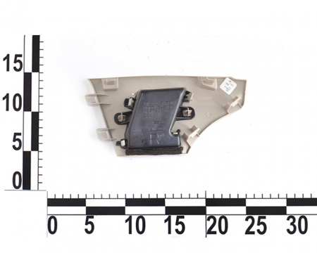 Накладка торпеды с воздуховодом верхняя правая серая NISSAN LEAF