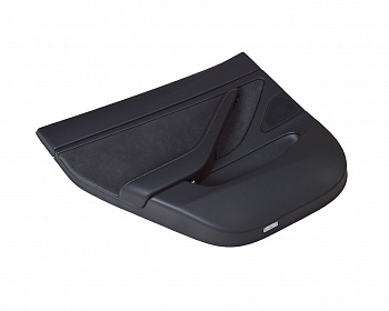 Обшивка задней левой двери черная TESLA MODEL 3