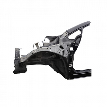 Четверть передняя левая черная Nissan Leaf 2018