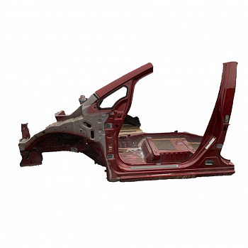 Четверть передняя левая с центральной стойкой(красная)NISSAN LEAF2011-2013 64121-3NA0A / G6031-3NAMA