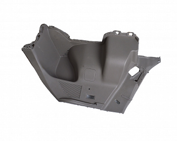 Панель багажника правая (серая) Nissan Leaf 2010-2012