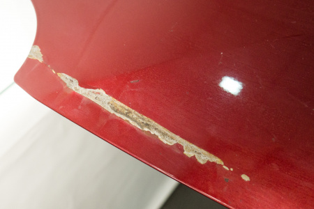 Капот (красный)  NISSAN LEAF 65100-3NF0A