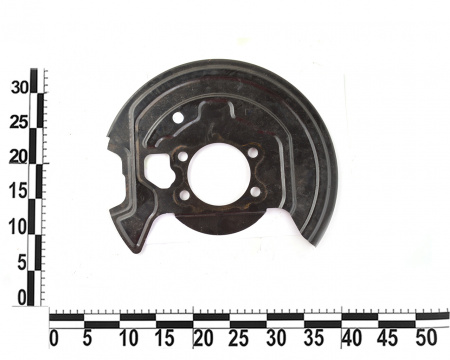 Грязезащитный щиток тормозного диска перед., левый Nissan Leaf 2018