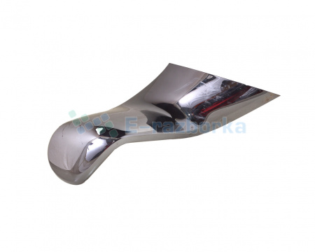 Накладка 2-го ряда сидений левая наружная  (хром) TESLA MODEL X 1062962-00-B