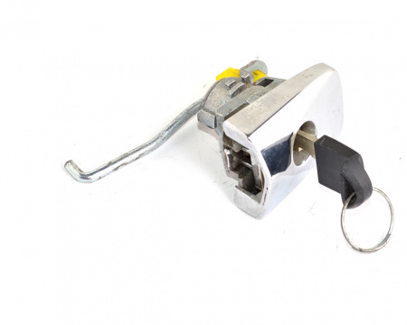 Личинка ручки водительской двери с ключом, внешняя (хром.) NISSAN LEAF