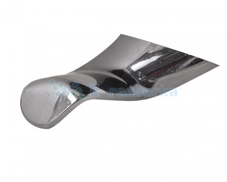 Накладка 2-го ряда сидений правая внутренняя (хром) TESLA MODEL X 1062970-00-B