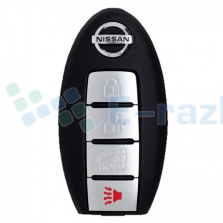Ключ smart key на 4 кнопки Nissan Leaf 2018