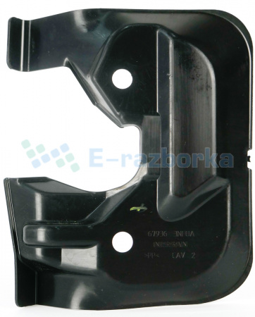 Накладка рулевой муфты (за водит. педалями) Nissan Leaf 2013- 2018 67936-3NF0A / 67936-5SA0A