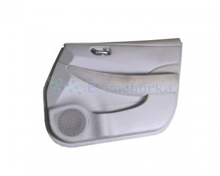 Обшивка двери (карточка) передняя правая (бежевая) NISSAN LEAF 2011-2013 80900-3NA0A / 80922-3NA0A