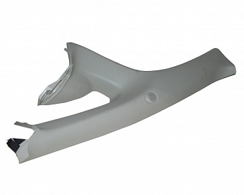 Накладка передней стойки левая (бежевая) Nissan Leaf 2015- 2018 76912-3NJ0A