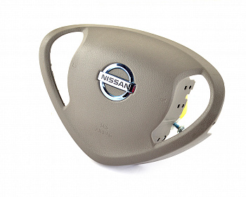 Подушка безопасности AIRBAG в руль водительская серая NISSAN LEAF