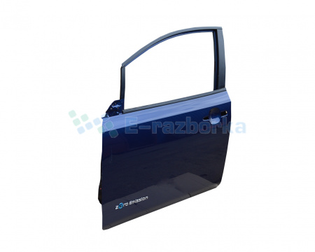 Дверь передняя левая (синяя) NISSAN LEAF 2013-2018