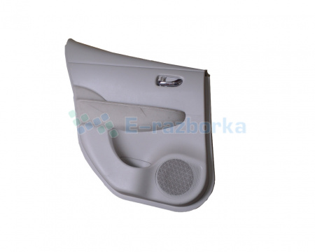 Обшивка двери (карточка) задняя левая (бежевая) NISSAN LEAF 2011-2013 82901-3NA0A / 82923-3NA0A
