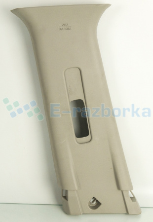 Накладка центральной стойки верхняя левая бежевая NISSAN LEAF 2011-2018 76914-3NF0A / 76914-3NA0A