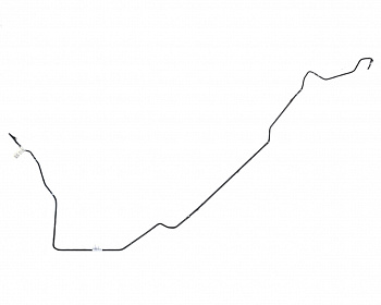 Трубка тормозная задняя правая (2023) TESLA MODEL Y 2288715-00-B