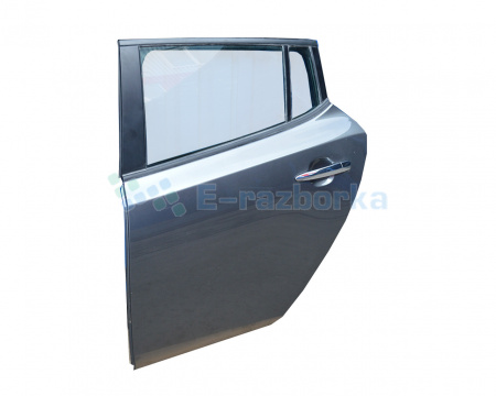 Дверь задняя левая в сборе (графит) NISSAN LEAF