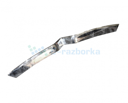Накладка хромированная V-образная переднего бампера TESLA MODEL X 1047022-00-D