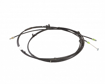 Трос замка капота и лючка зарядки (в сборе) NISSAN LEAF 2011-2012 65621-3NA0A