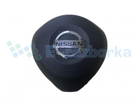 Подушка безопасности airbag руля черная Nissan Leaf 2018