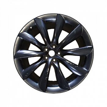 Диск задний 22x10 ET35 TURBINE BLACK TESLA MODEL X 1089366-00-C/1027247-00-F