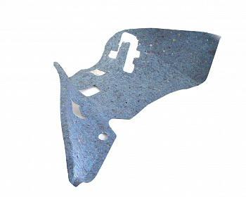 Шумоизоляция задней левой арки (без сабвуфера) TESLA Model S